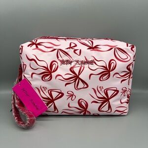 Betsey Johnson travel cosmetics bag